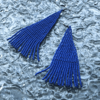 Waterfall series blue