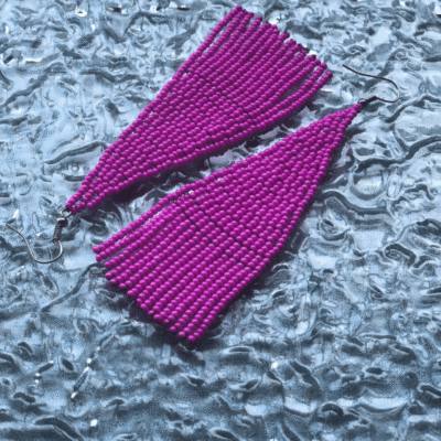 Waterfall series violet