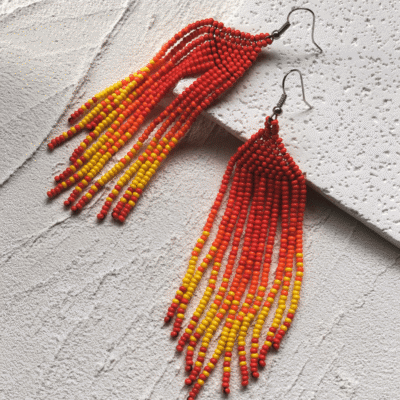 Feather series red
