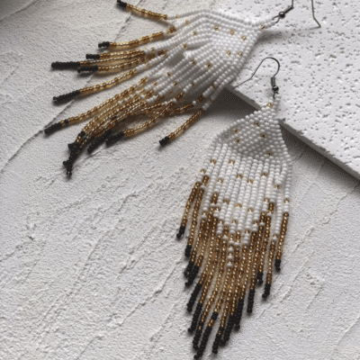 Feather series white gold