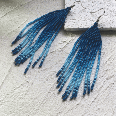 Feather series blue