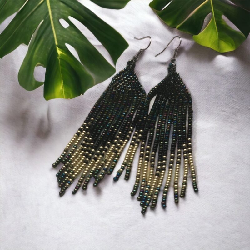 bombona-earrings-gold-black